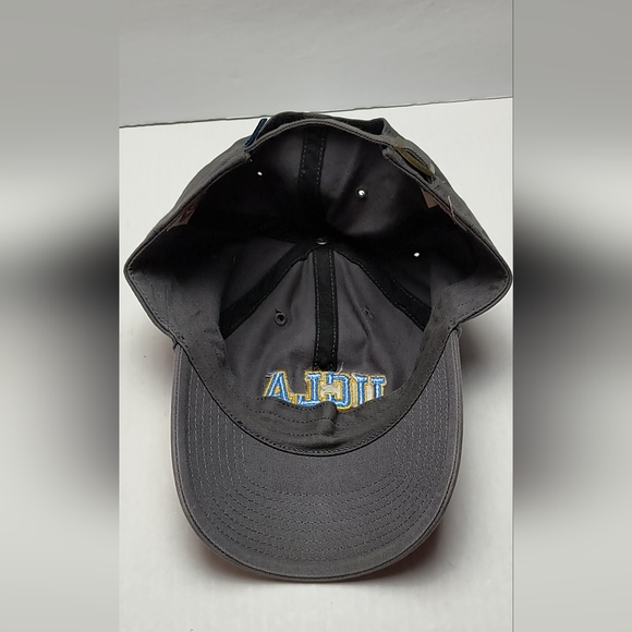UCLA Basketball Hat Cap Men's One Size Adjustable Grey - Picture 10 of 11